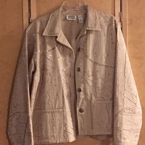 CHICO'S Size 1 Jacket